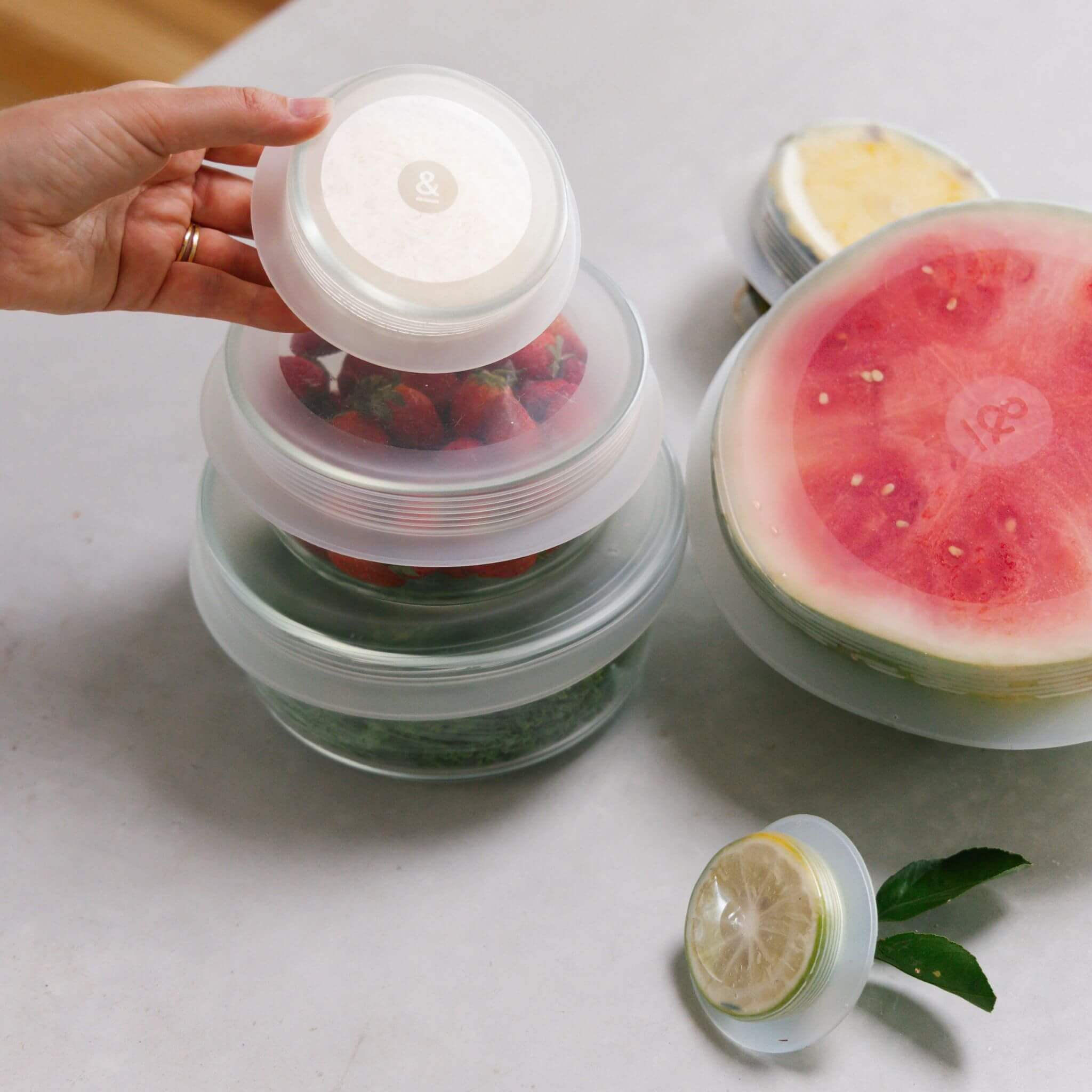 Reusable Stretch Lids - Set of 6 - Image 6