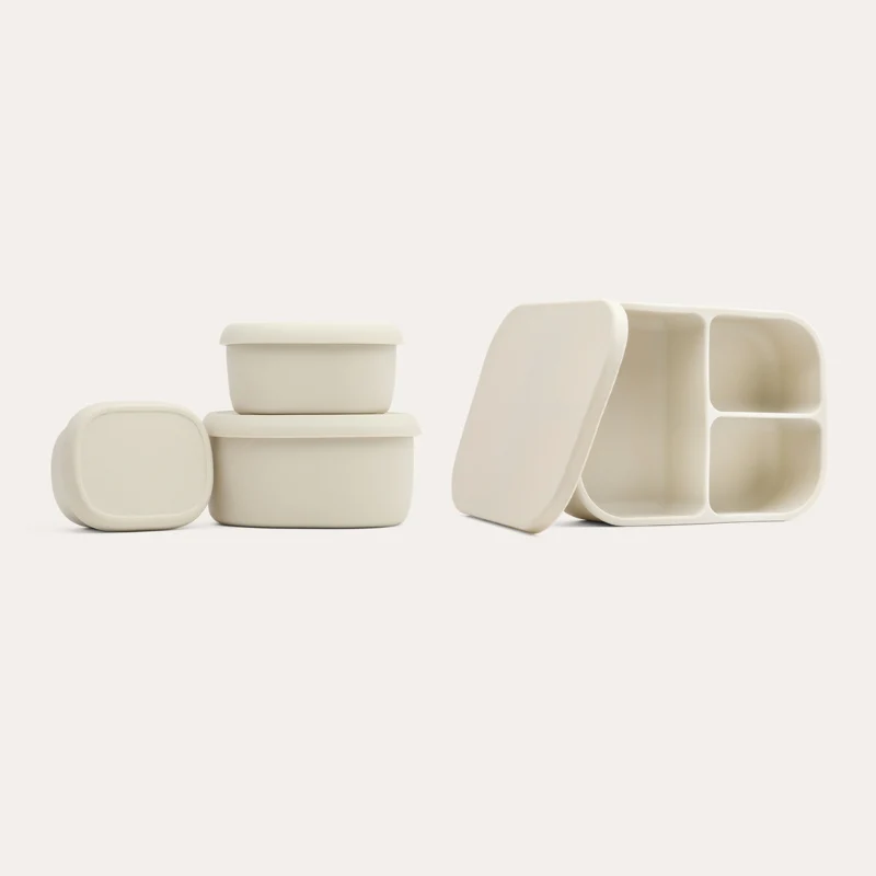 Silicone Bento Box & Snack Box Set | Bag - Image 29