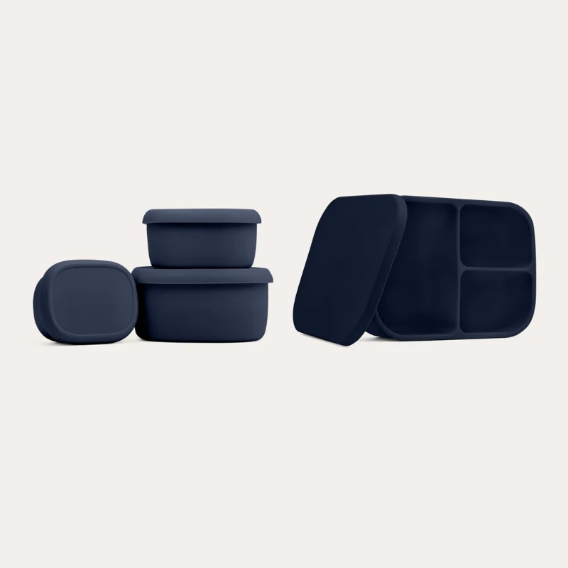 Silicone Bento Box & Snack Box Set | Bag - Image 31