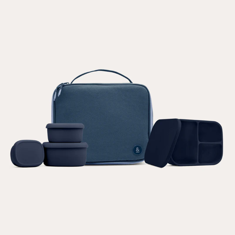 Silicone Bento Box & Snack Box Set | Bag - Image 32