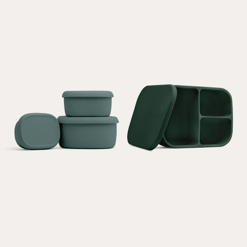 Silicone Bento Box & Snack Box Set | Bag - Image 33