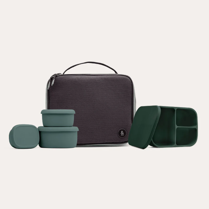 Silicone Bento Box & Snack Box Set | Bag - Image 34