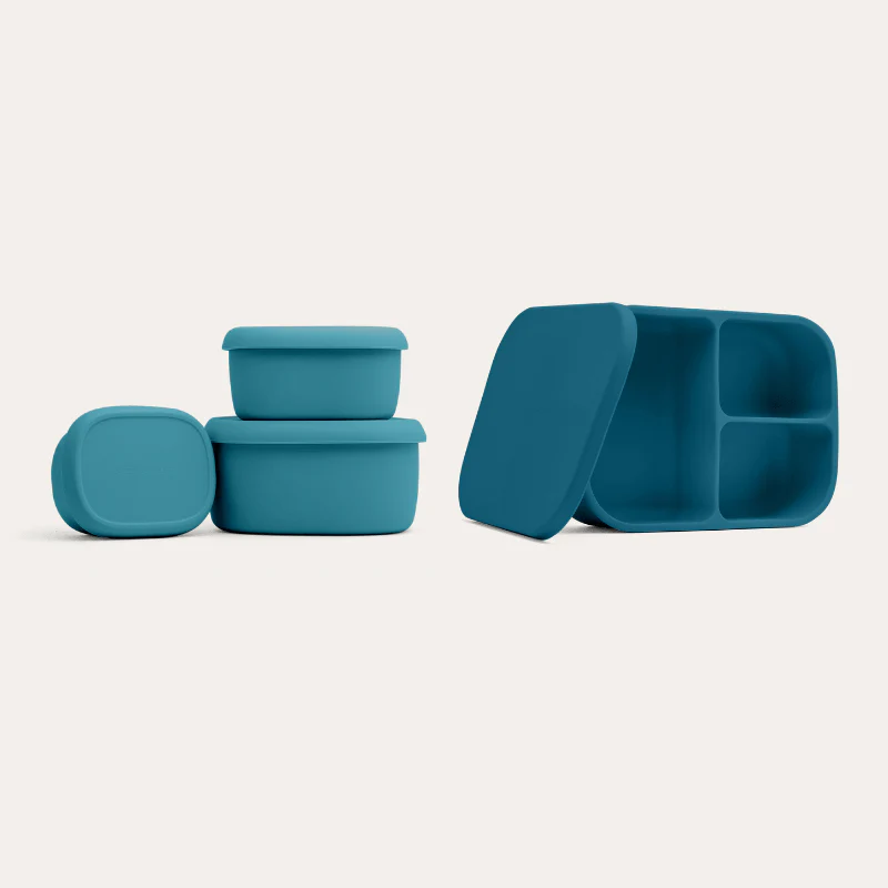 Silicone Bento Box & Snack Box Set | Bag - Image 35