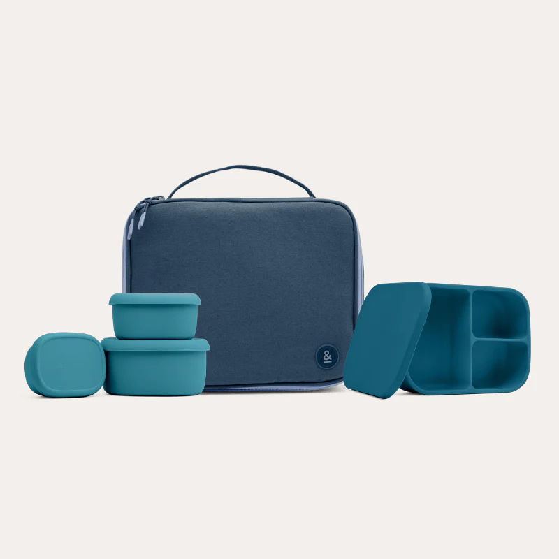 Silicone Bento Box & Snack Box Set | Bag - Image 36