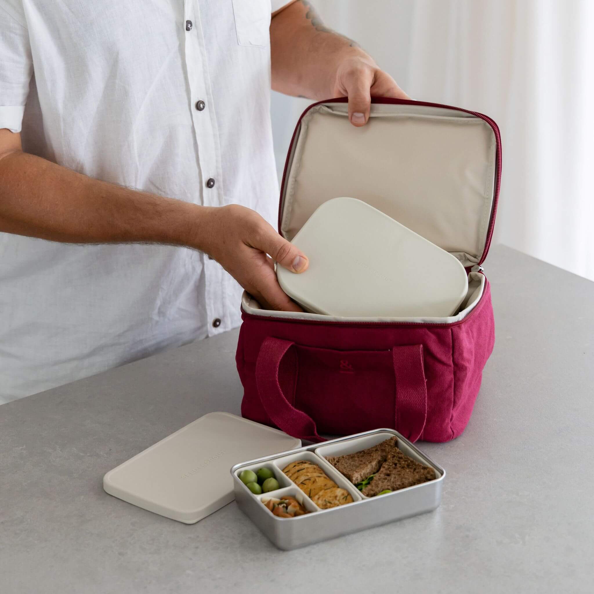 Silicone Bento Box Set | Bag - Image 13