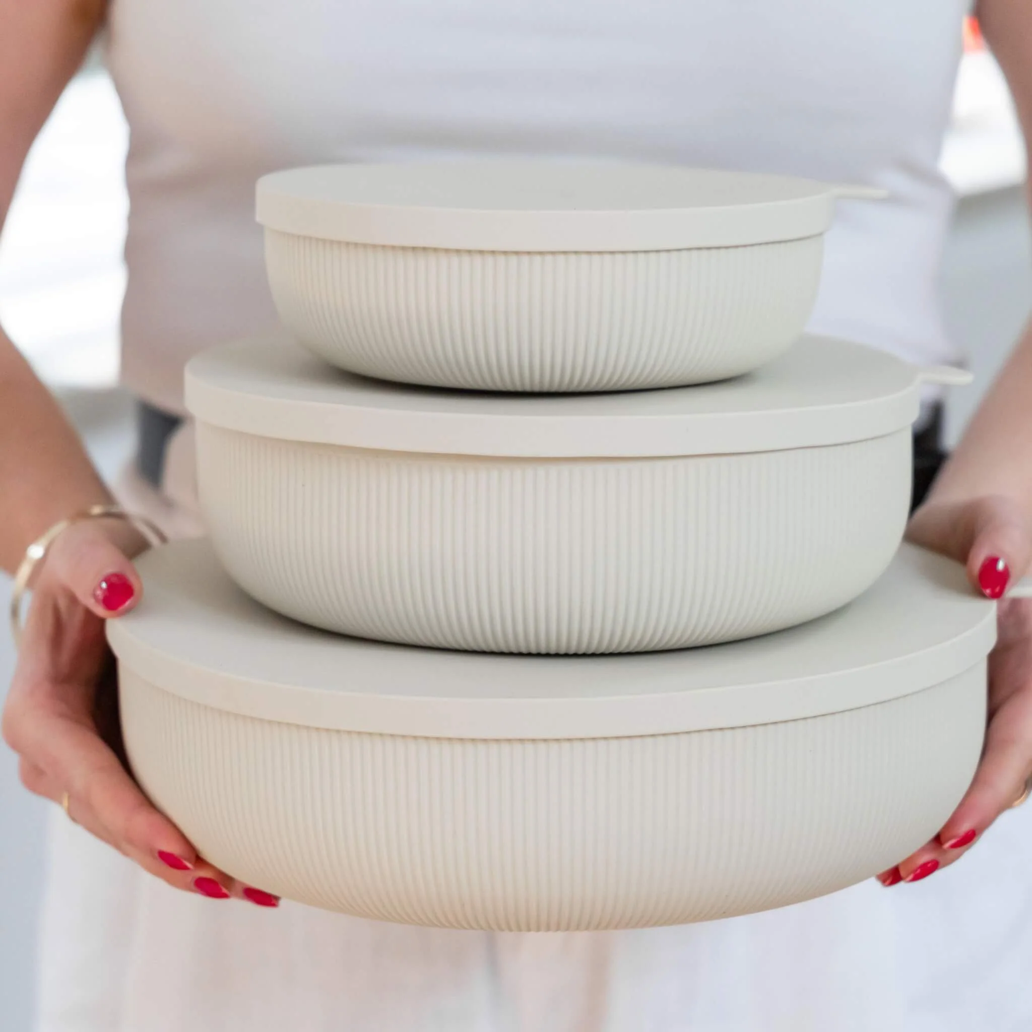 Silicone Nesting Bowl Set of 3 - Image 9