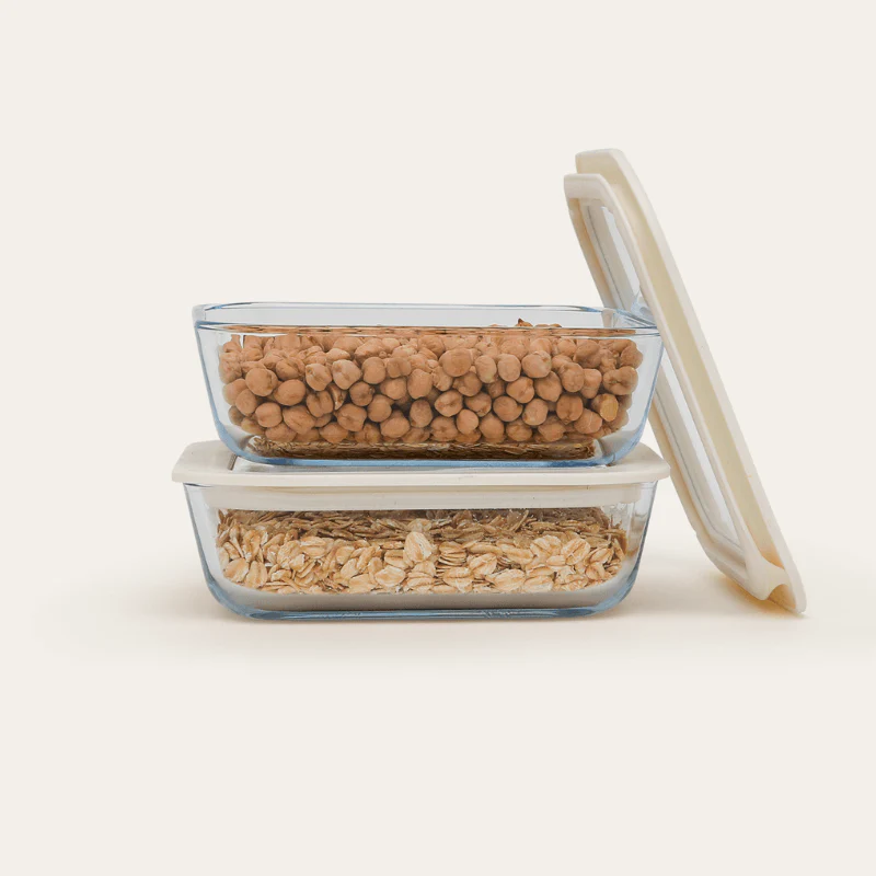 Glass Food Containers | Square - Image 13