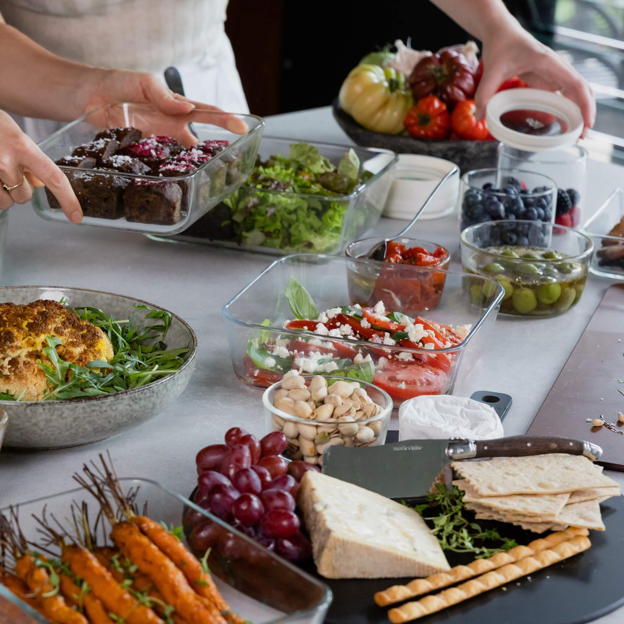 Glass Food Containers | Square - Image 14
