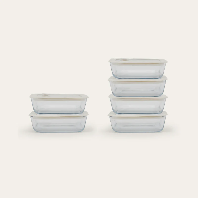 Glass Food Containers | Square - Image 29