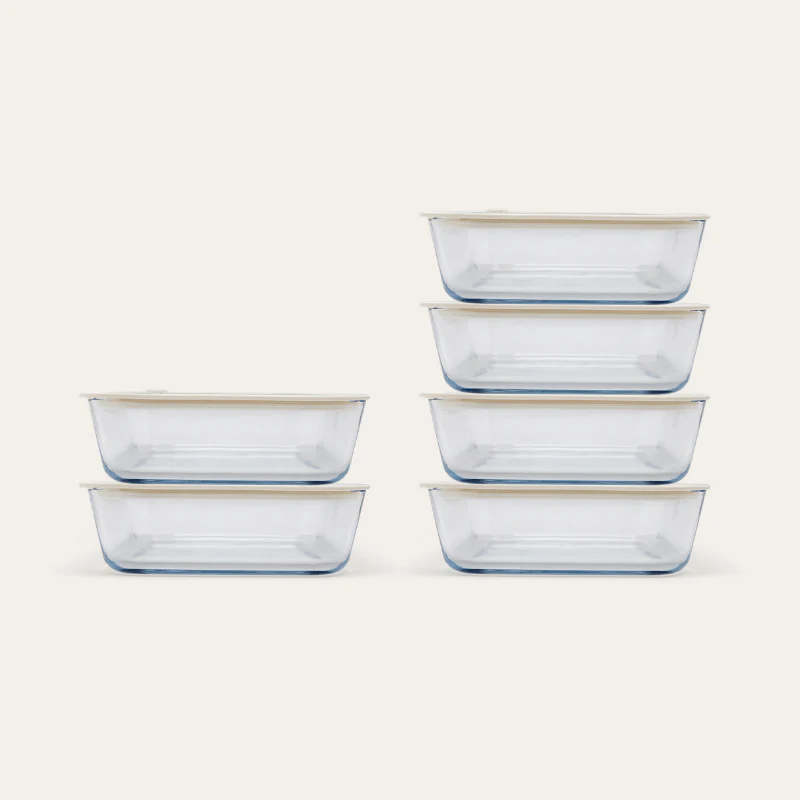 Glass Food Containers | Square - Image 33