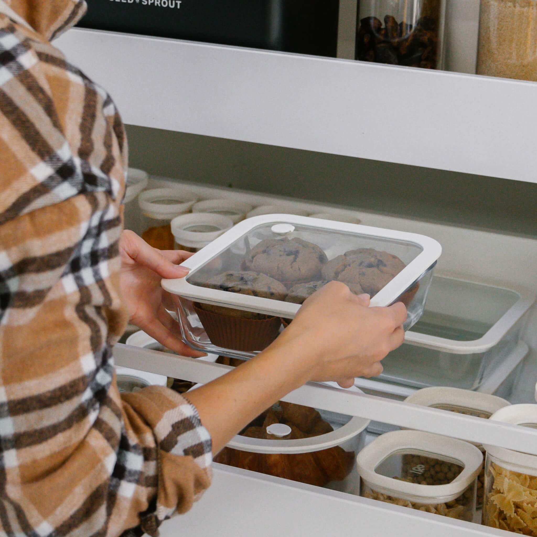 Glass Food Containers | Square - Image 9