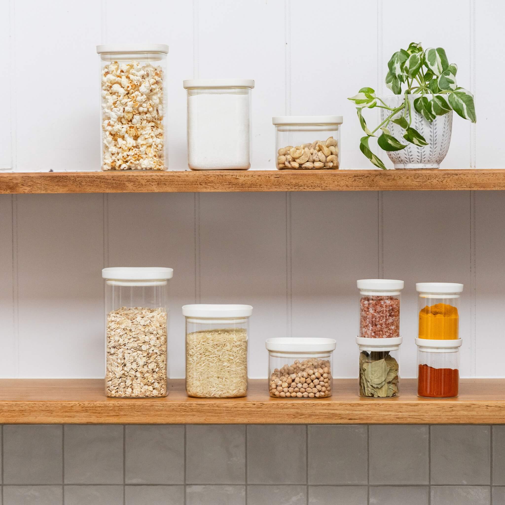 Newrybar Square Pantry Jars 2pk Multibuy - Image 24