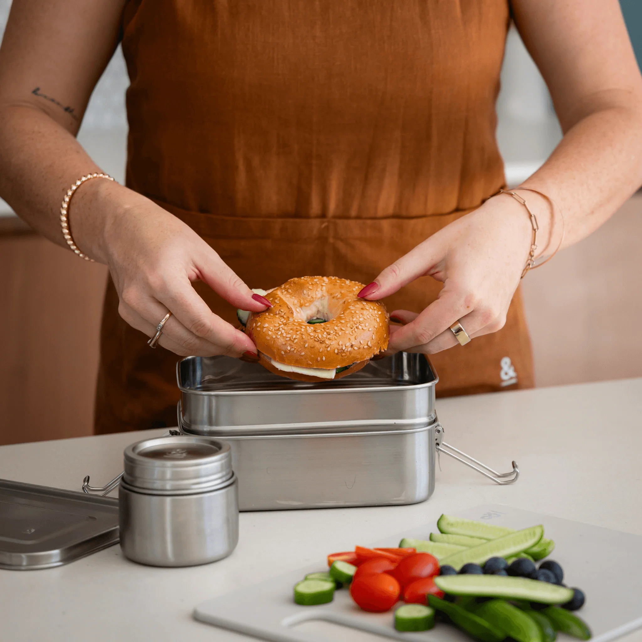 Stainless Steel Lunch Box | 1960ml - Image 10
