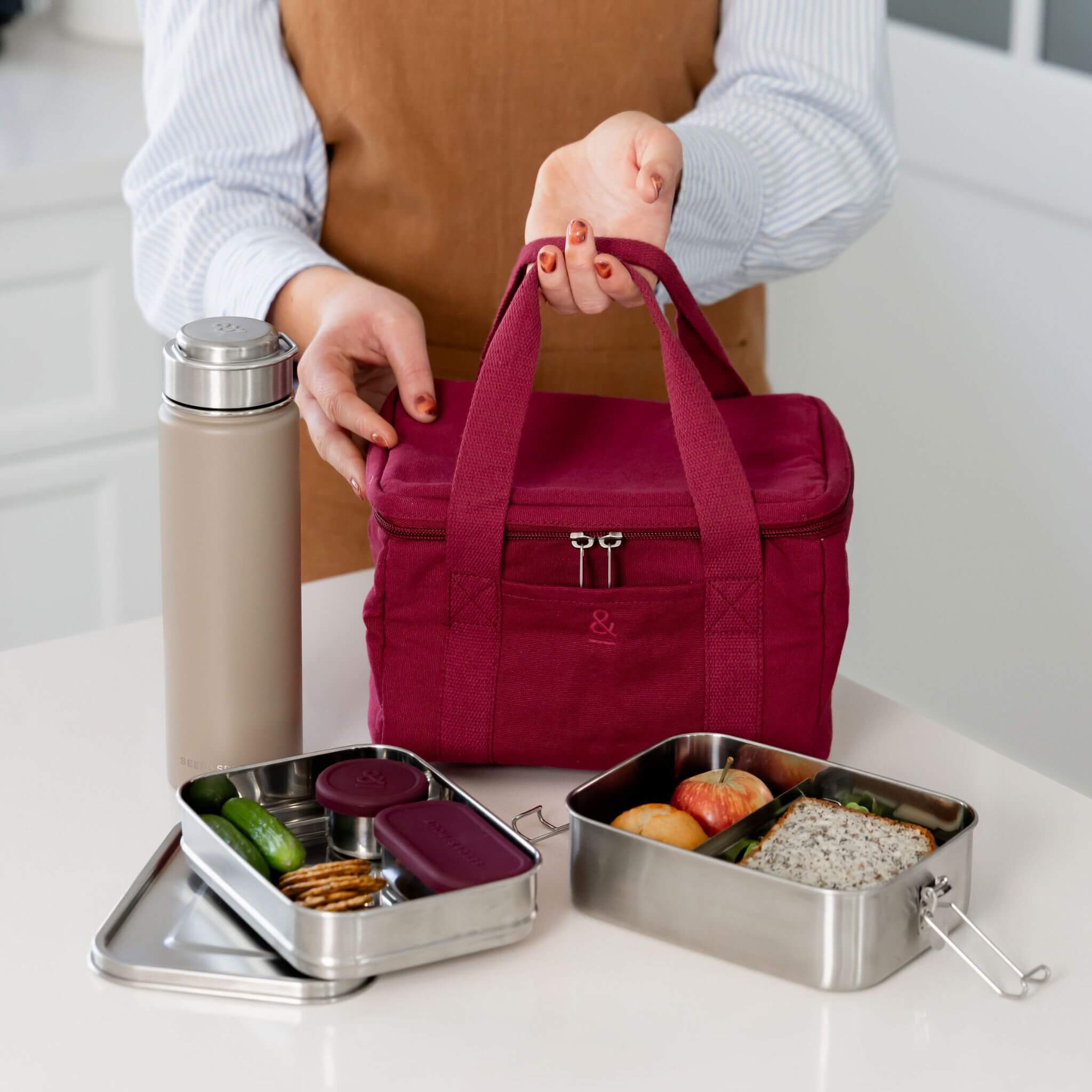 Stainless Steel Lunch Set - Image 12