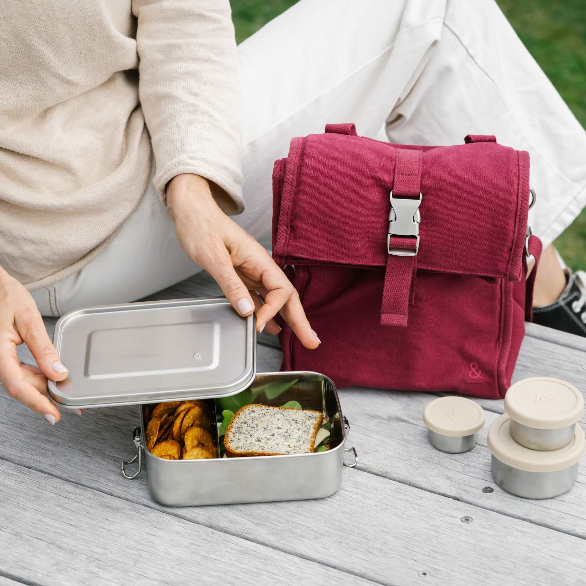 Stainless Steel Lunch Set - Image 14