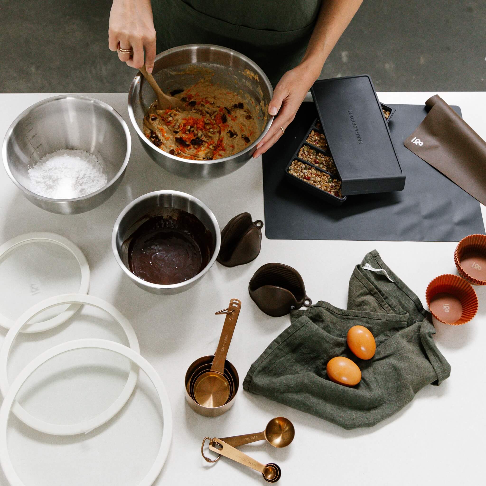 Stainless Steel Mixing Bowls | 3pk - Image 23