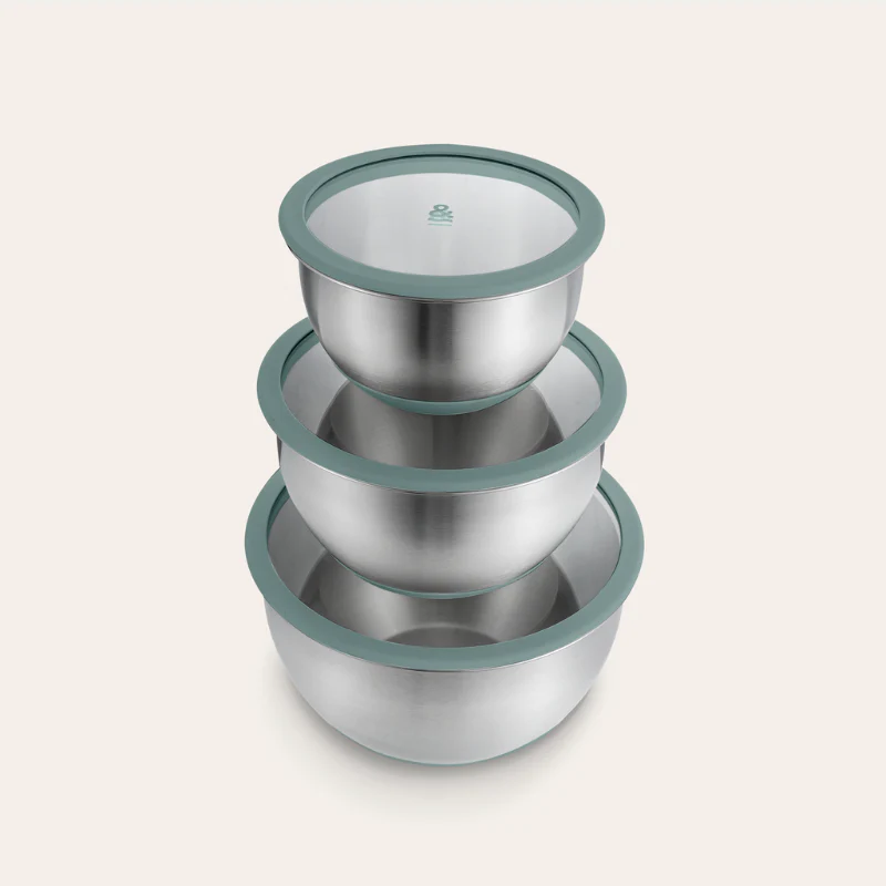 Stainless Steel Mixing Bowls | 3pk - Image 3