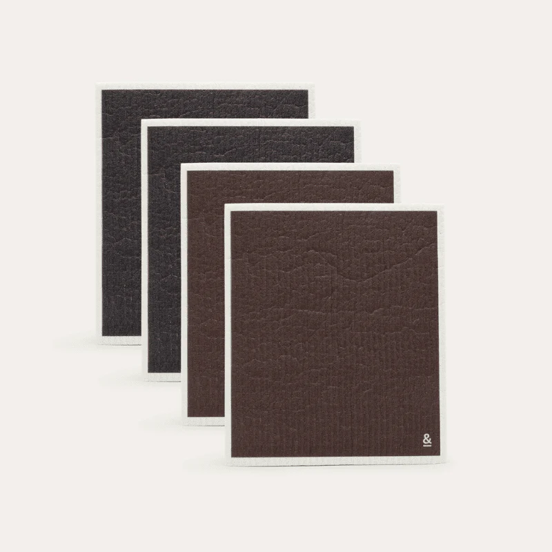 Cellulose Sponge Dish Cloths | 4pk