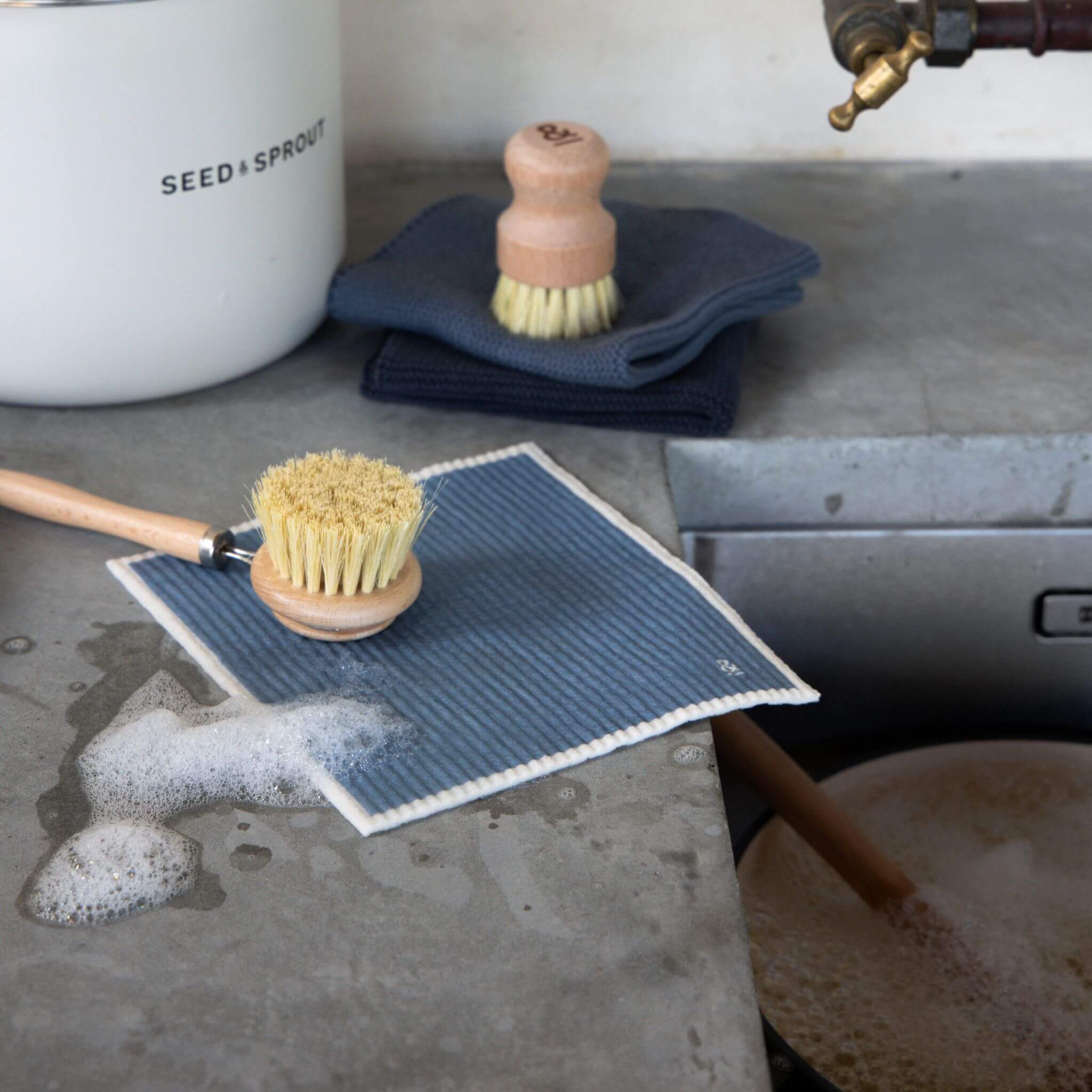Cellulose Sponge Dish Cloths | 4pk - Image 11