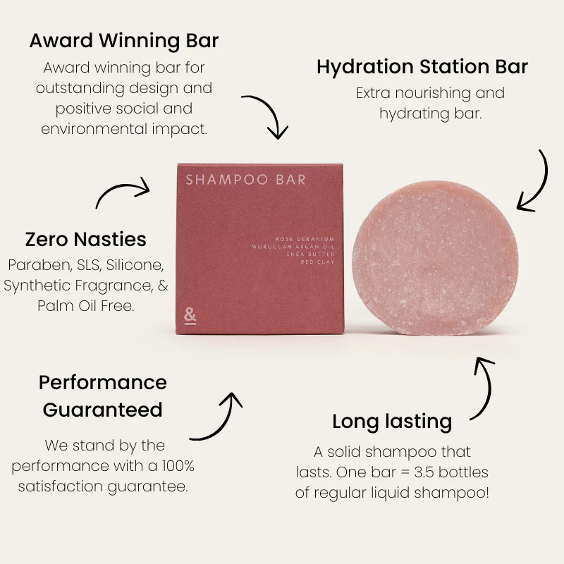 The Shampoo Bar - Rose Geranium - Image 3