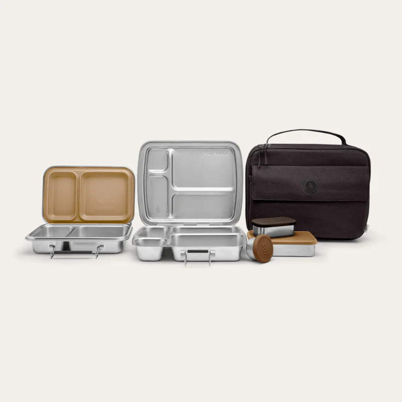 Duo Bento Lunch Box Set OG | Pots & Bag - Image 29