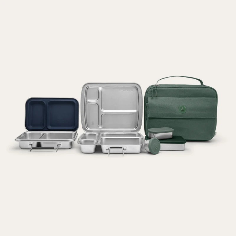 Duo Bento Lunch Box Set OG | Pots & Bag - Image 31