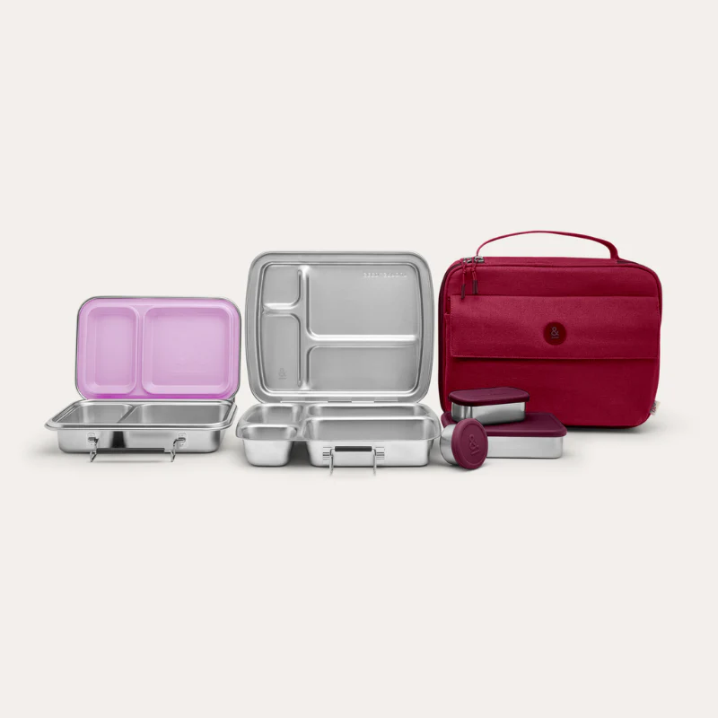 Duo Bento Lunch Box Set OG | Pots & Bag - Image 33