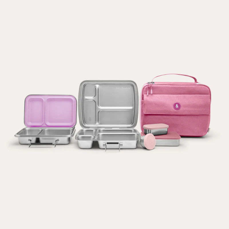 Duo Bento Lunch Box Set OG | Pots & Bag - Image 34