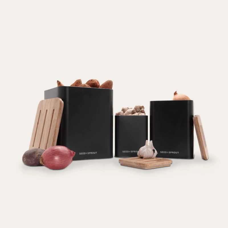 Vegetable Storage Containers | Liquorice - Image 13