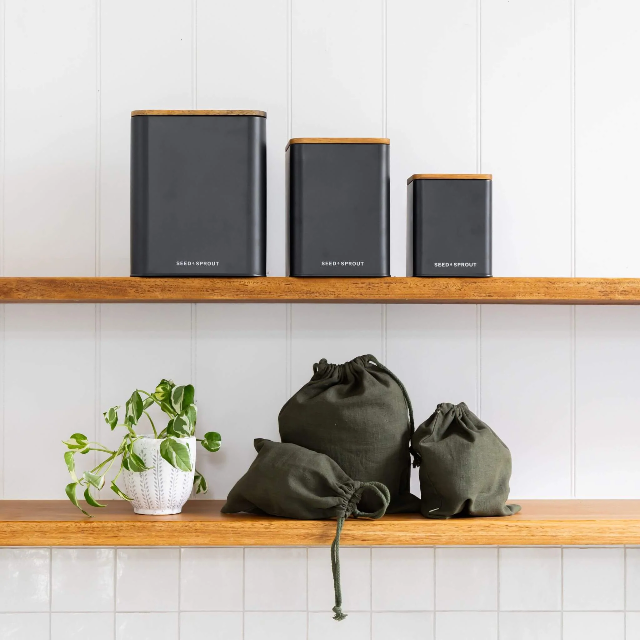 Vegetable Storage Containers | Liquorice - Image 9