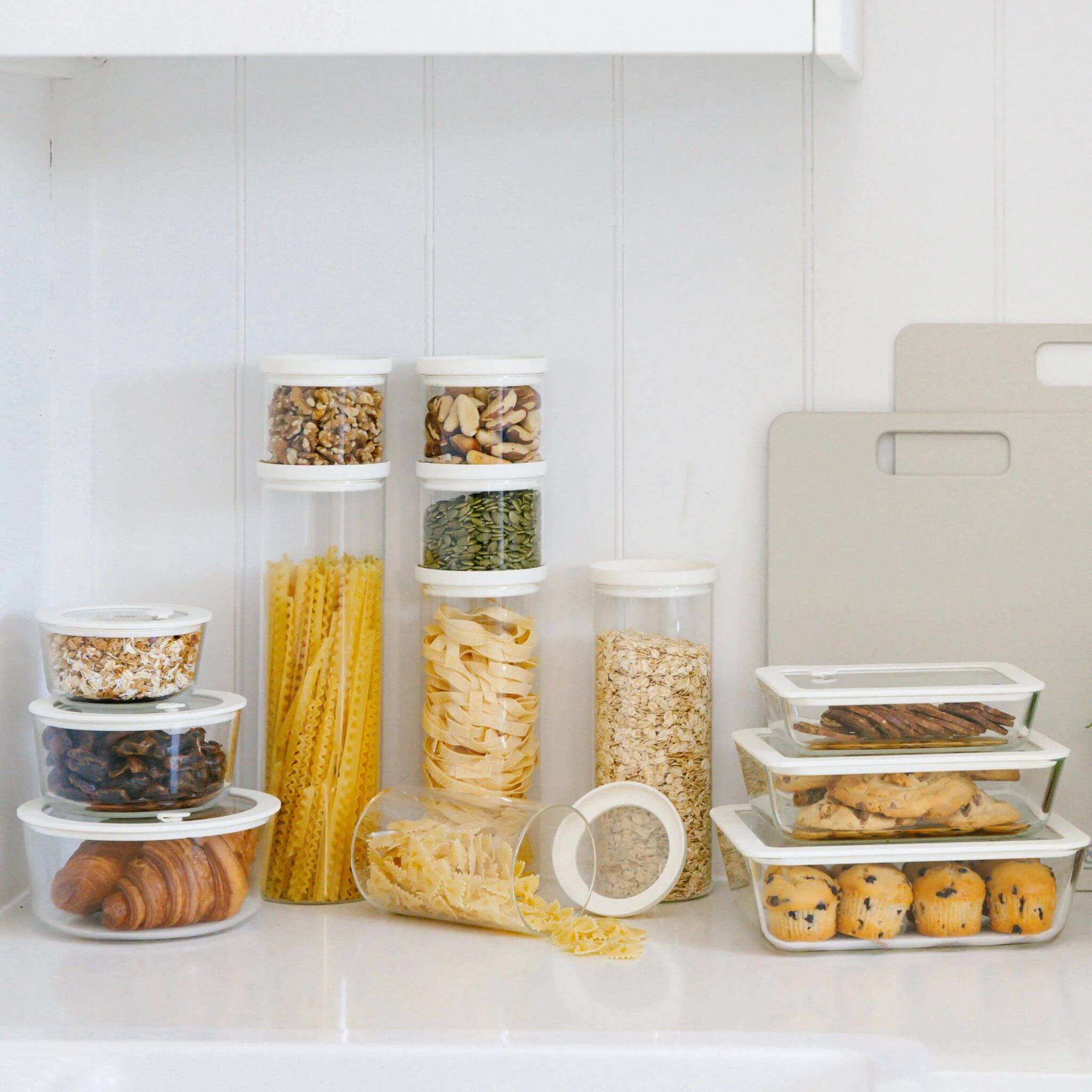 Wategos Round Glass Pantry Jars Multibuy - Image 10