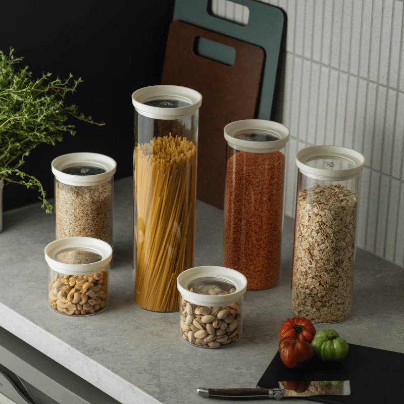 Wategos Round Glass Pantry Jars Multibuy - Image 15