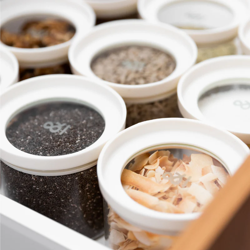 Wategos Round Glass Pantry Storage Jars - Image 17