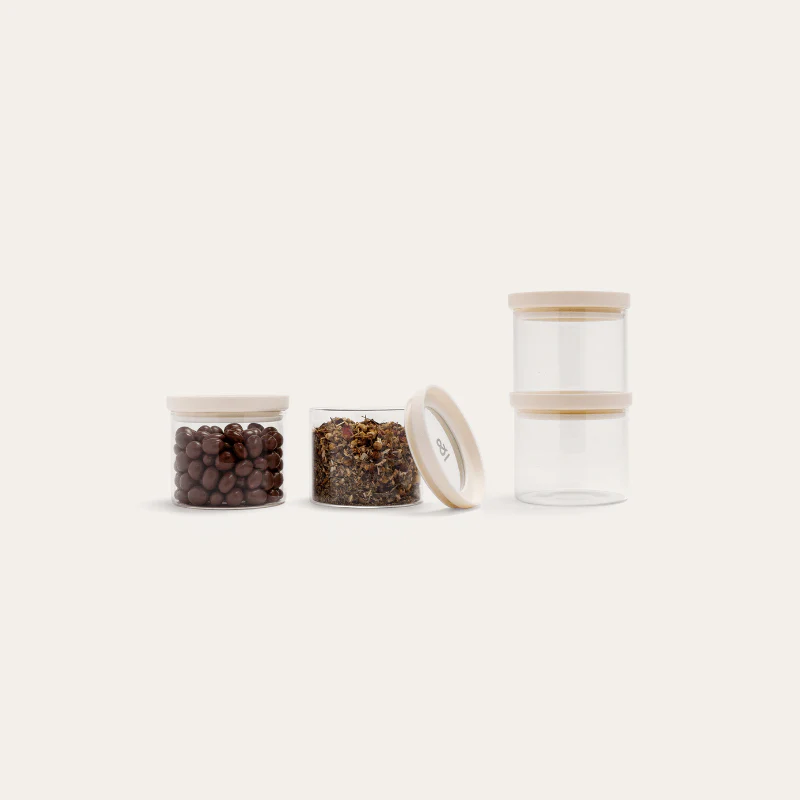 Wategos Round Glass Pantry Jars Multibuy - Image 31