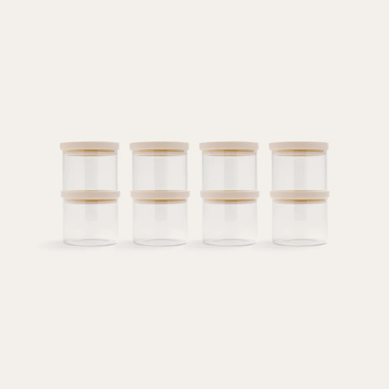 Wategos Round Glass Pantry Jars Multibuy - Image 33