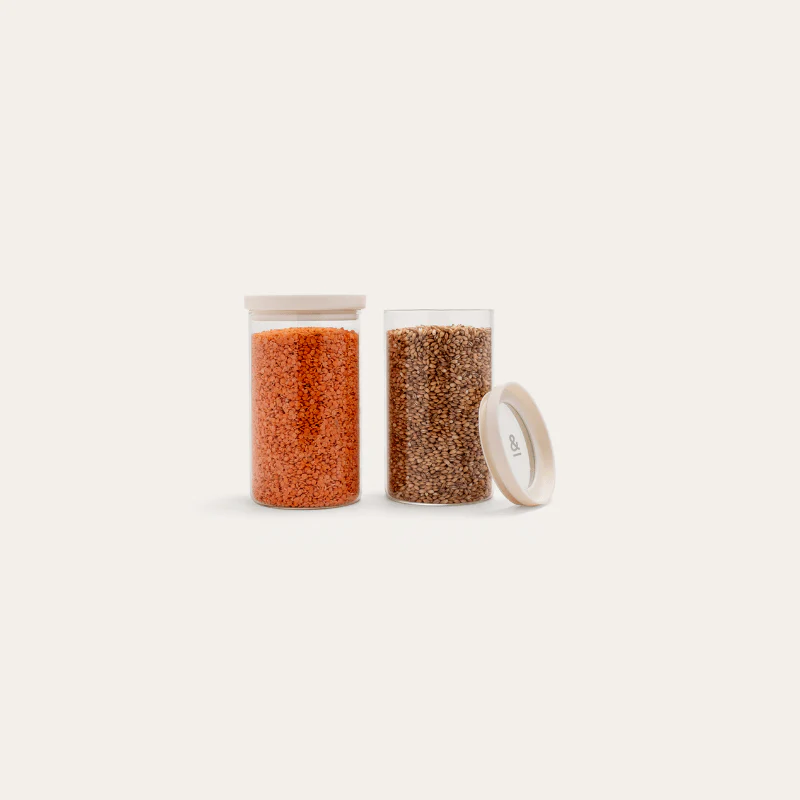 Wategos Round Glass Pantry Jars Multibuy - Image 34