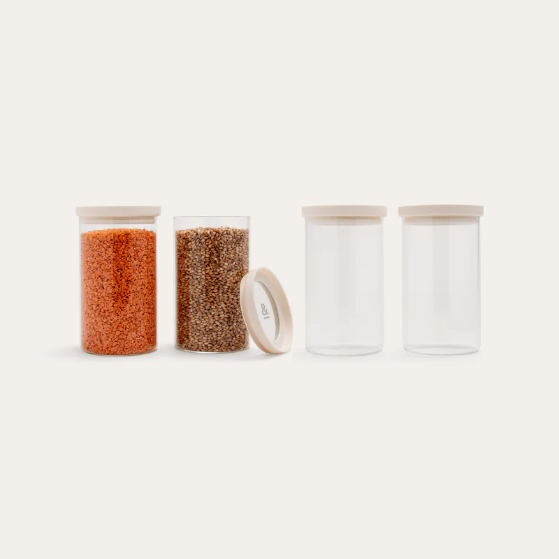 Wategos Round Glass Pantry Jars Multibuy - Image 35