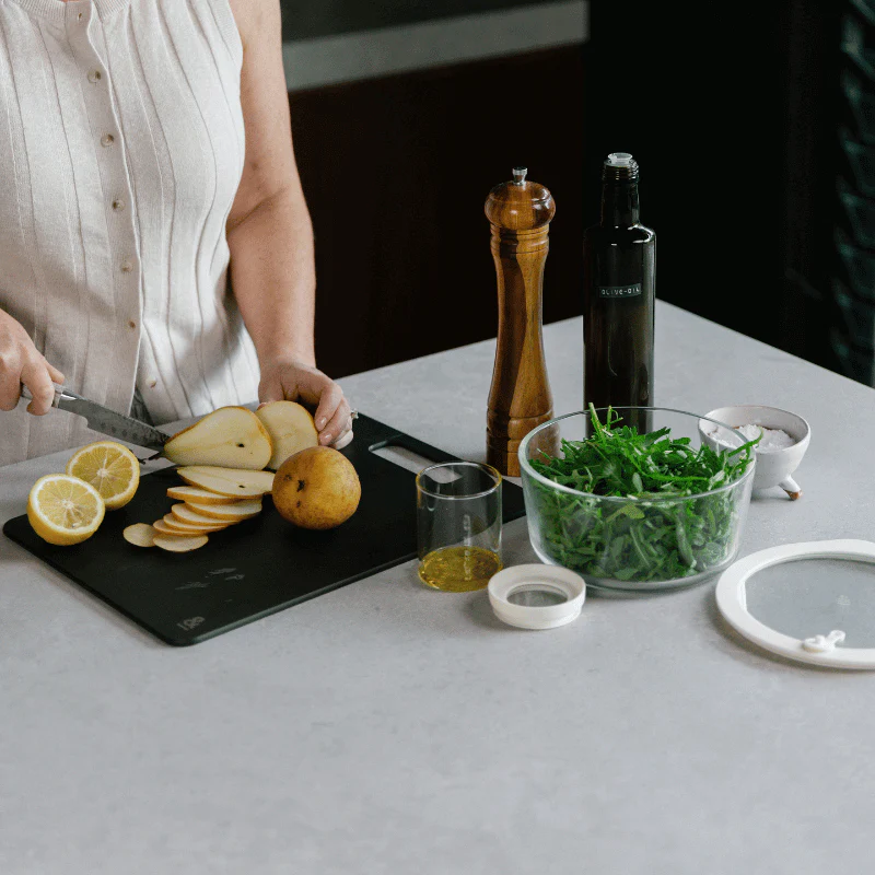 Wood Fibre Chopping Board Multibuy | Liquorice - Image 16