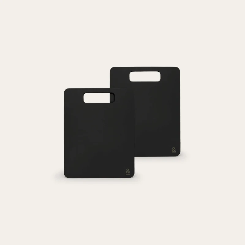 Wood Fibre Chopping Board Multibuy | Liquorice - Image 21