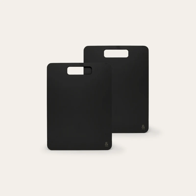 Wood Fibre Chopping Board Multibuy | Liquorice - Image 24