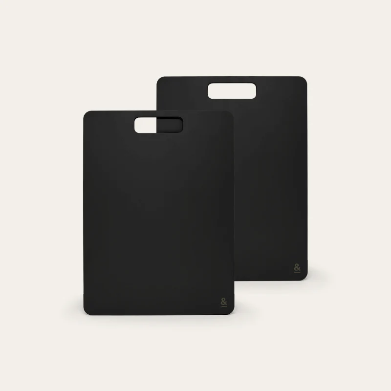 Wood Fibre Chopping Board Multibuy | Liquorice - Image 26