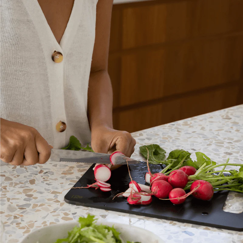 Wood Fibre Chopping Board Multibuy | Liquorice - Image 6