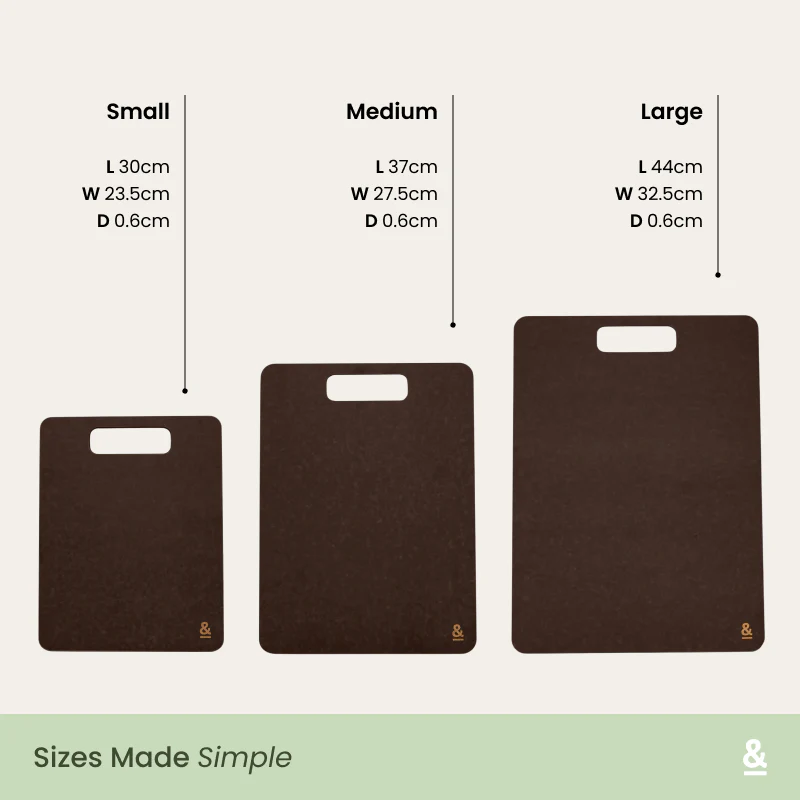 Wood Fibre Chopping Board Multibuy | Nutmeg - Image 4