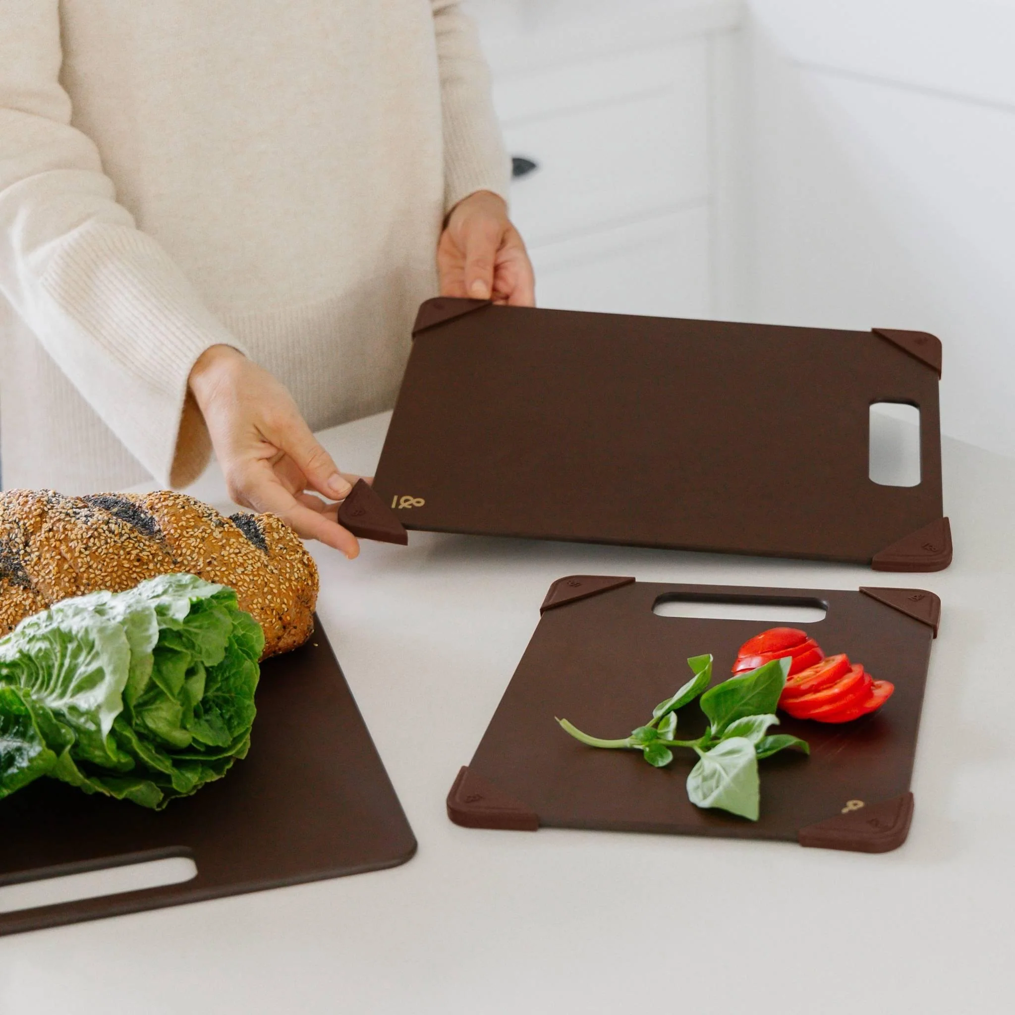 Wood Fibre Chopping Board Accessories Set - Image 24